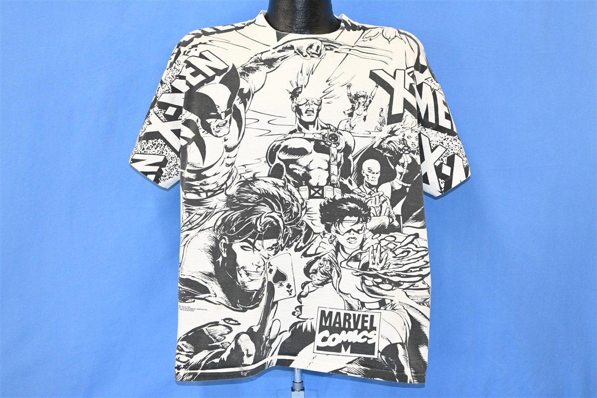 90s X-Men Mega All Over Print Marvel Comics t-shirt Extra product image 2
