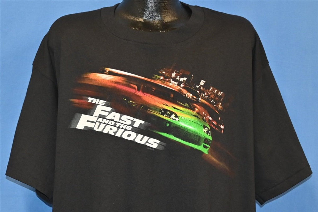 Y2K The Fast and Furious 2001 Action Movie t-shirt XXL product image 1