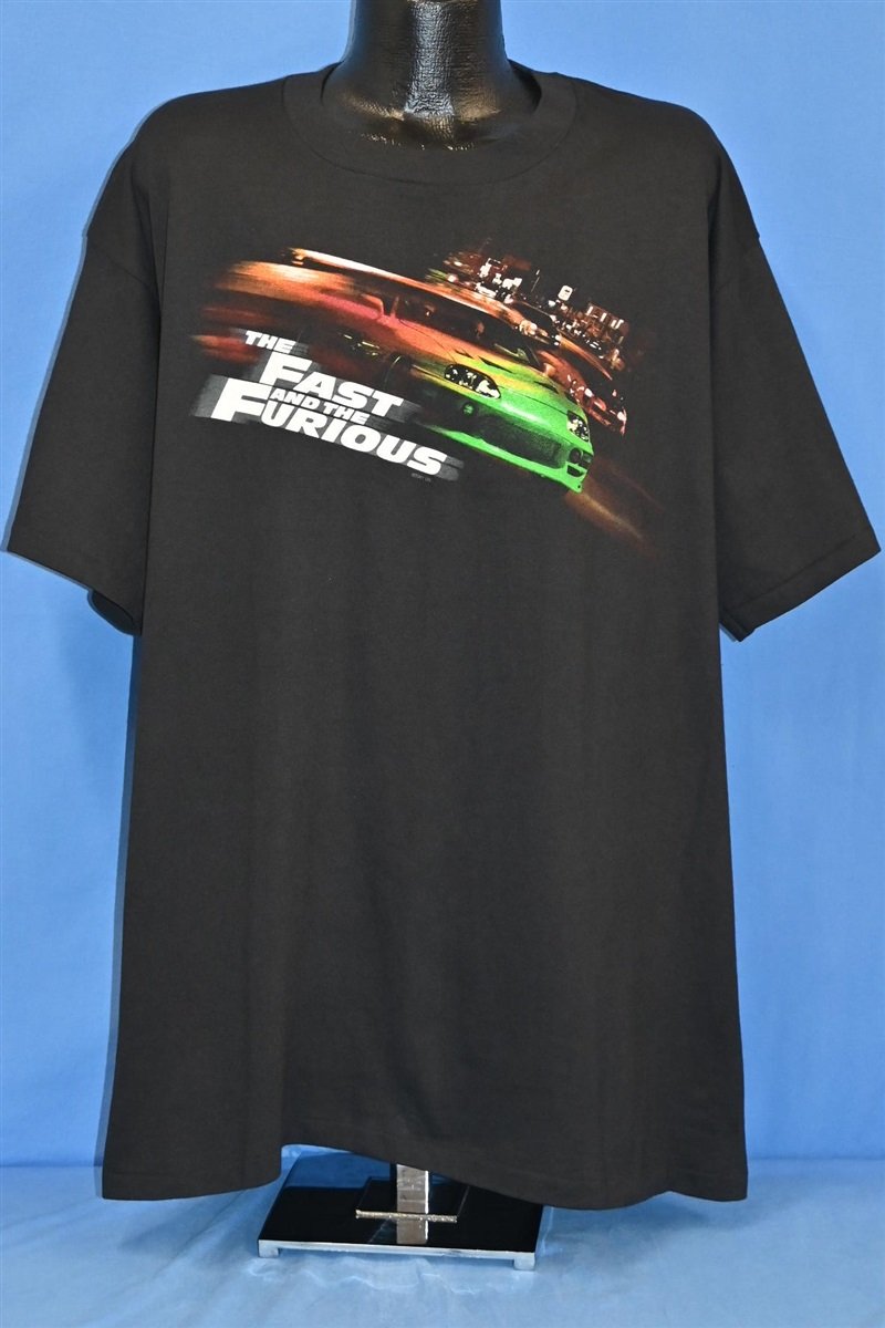 Y2K The Fast and Furious 2001 Action Movie t-shirt XXL product image 2