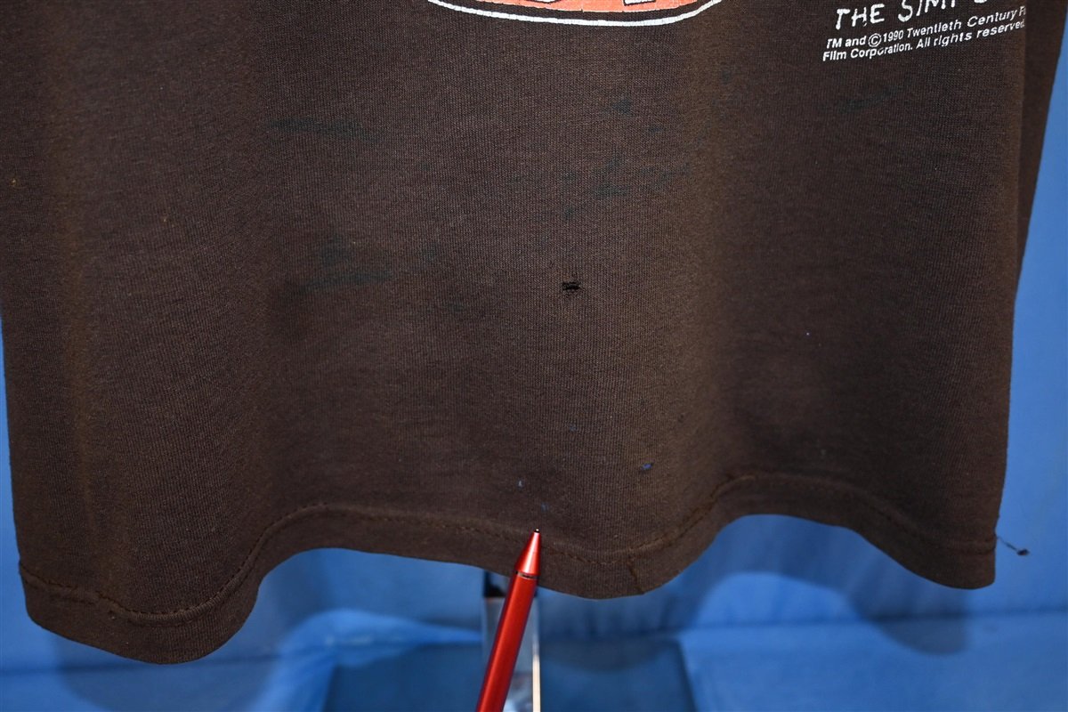 90s Bart Simpson Cleveland Browns Football t-shirt Extra product image 3