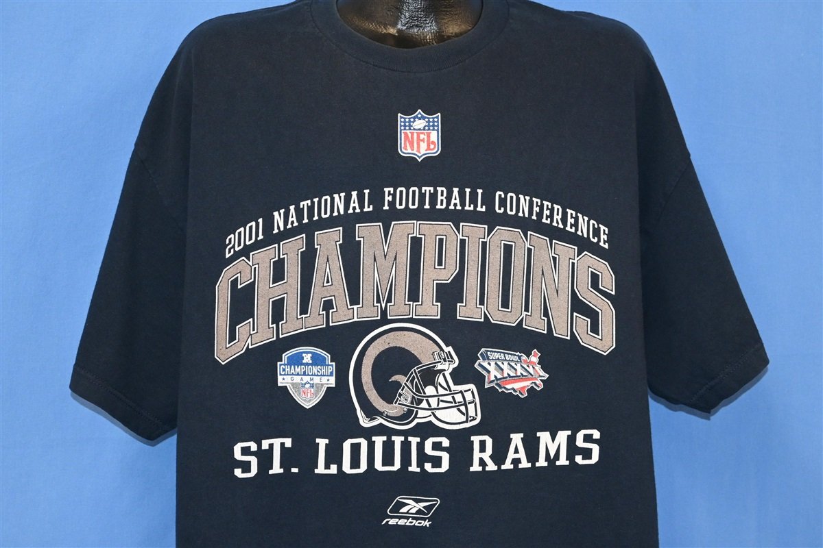Y2K St. Louis Rams 2001 NFC Champions NFL t-shirt Extra product image 1
