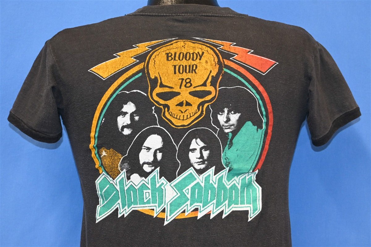70s Black Sabbath Bloody Never Say Die Tour 1978 t-shirt product image 5