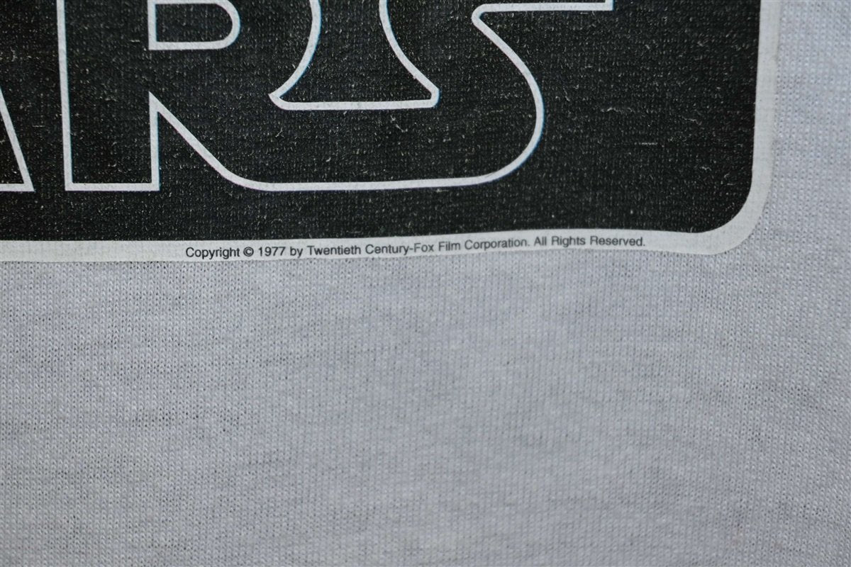 90s Star Wars A New Hope Iron On Ringer t-shirt Extra Large product image 3