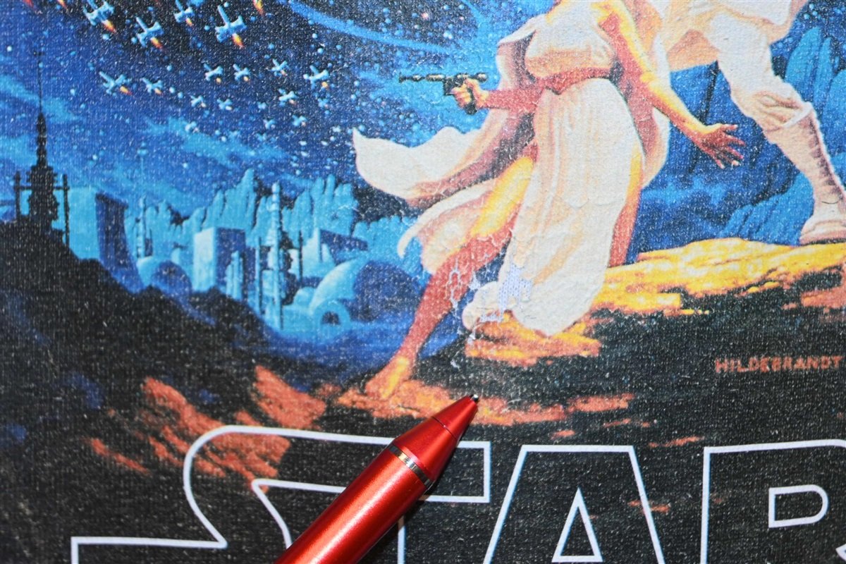 90s Star Wars A New Hope Iron On Ringer t-shirt Extra Large product image 4