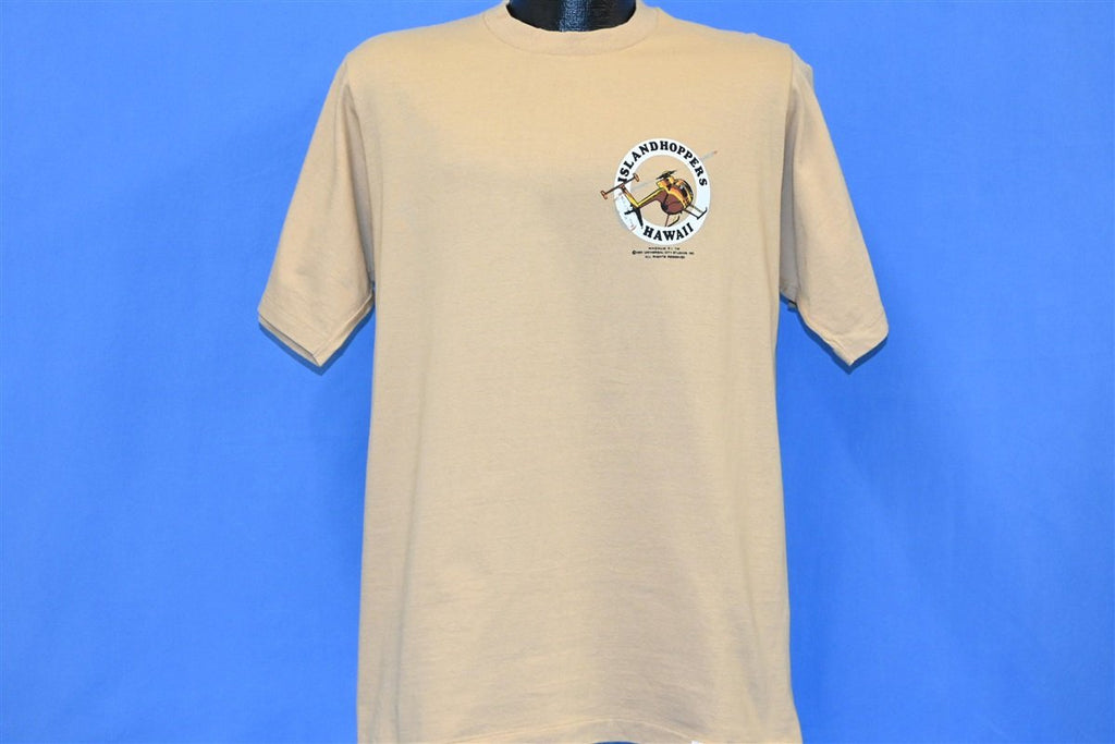 80s Island Hoppers Hawaii Magnum Helicopter Tours t-shirt product image 3