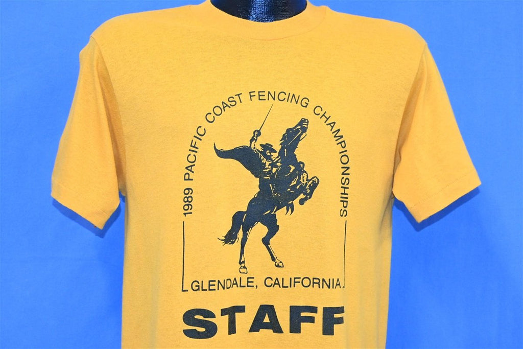 80s Pacific Coast Fencing Championships Staff t-shirt Medium product image 1