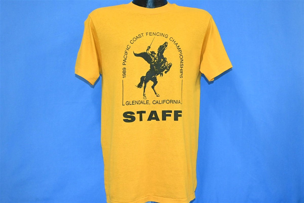80s Pacific Coast Fencing Championships Staff t-shirt Medium product image 2