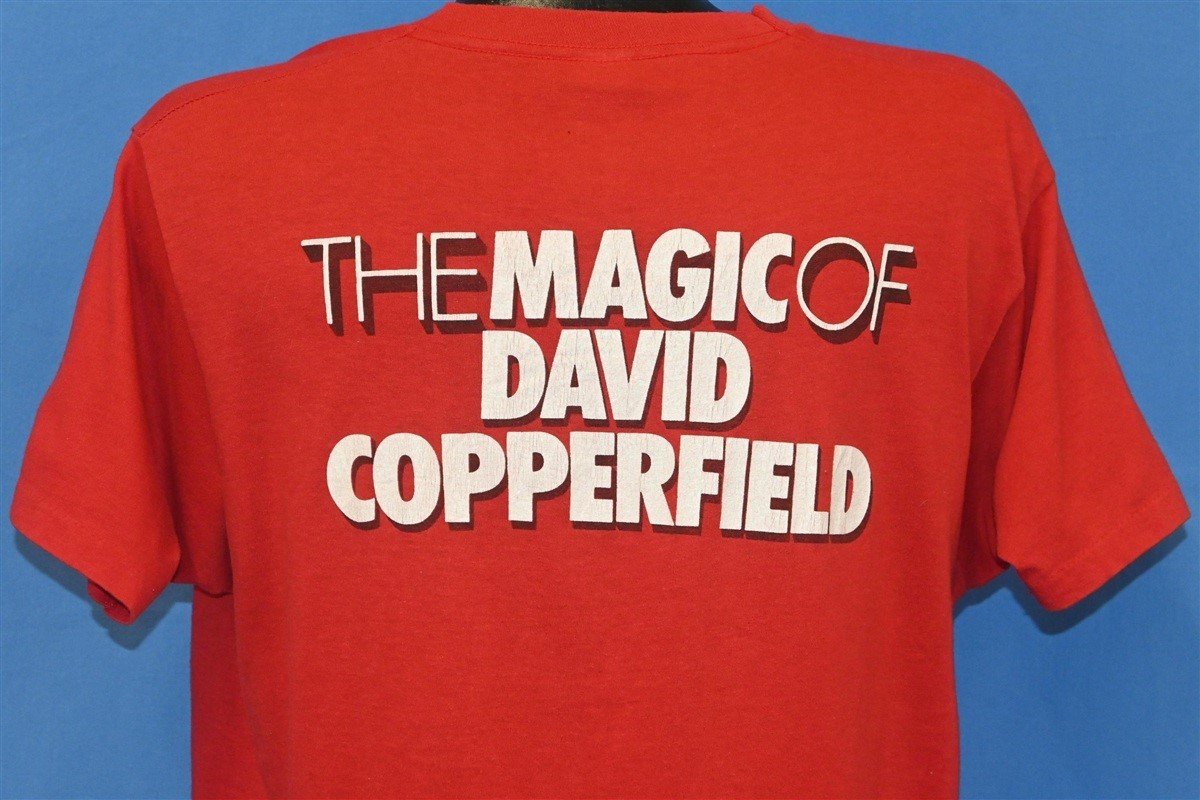 80s The Magic of David Copperfield Illusionist t-shirt Large product image 3