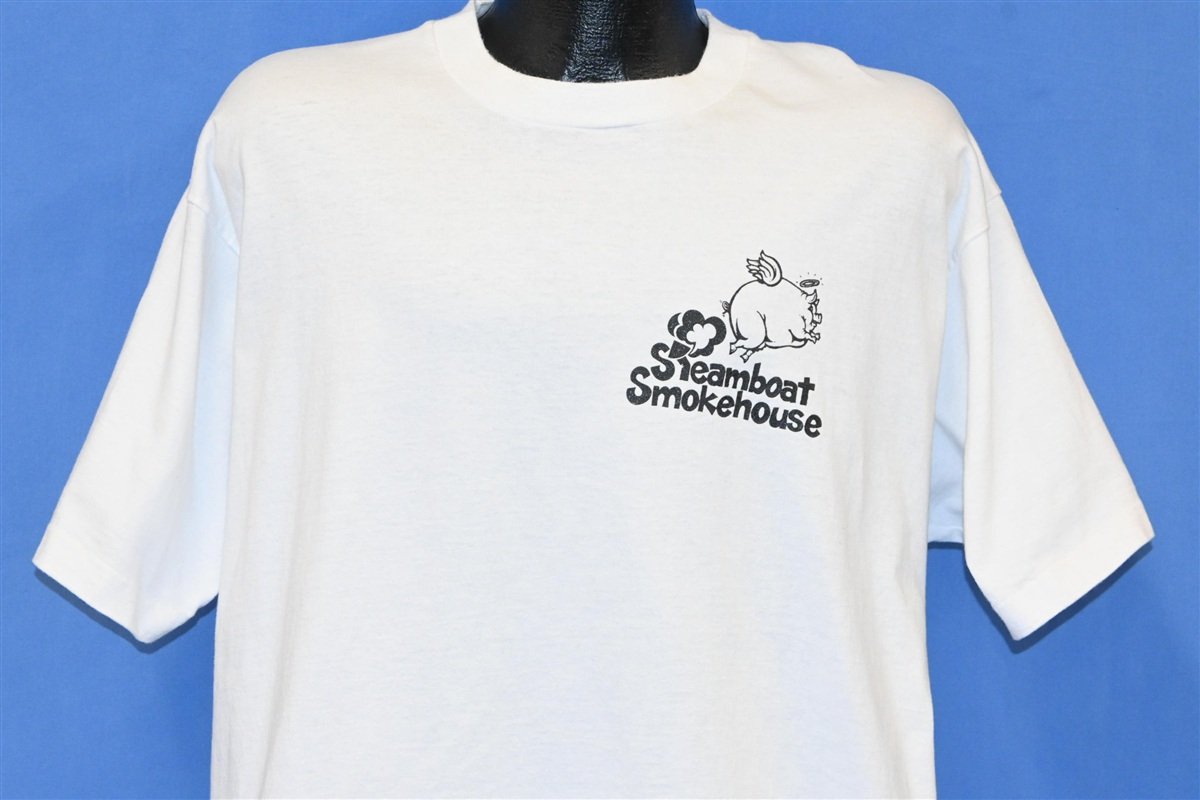 90s Steamboat Smokehouse Hog Heaven Colorado t-shirt Extra product image 2