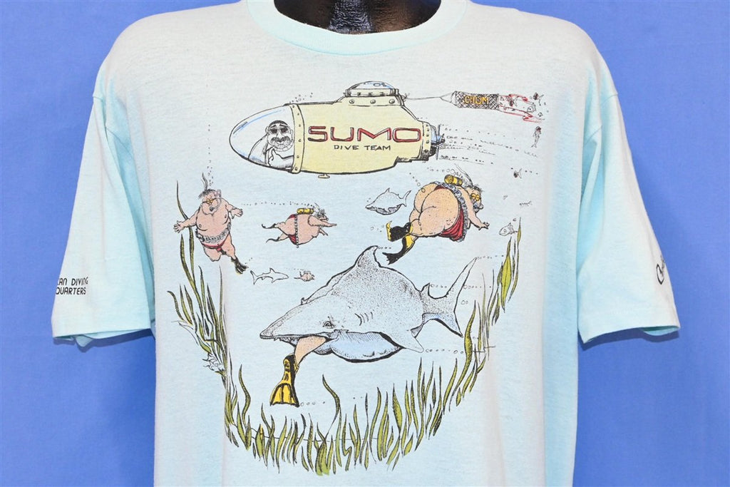 80s Sumo Dive Team American Diving HQ t-shirt Extra Large product image 1