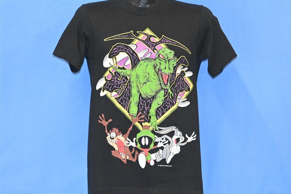 90s Looney Tunes Bugs Taz Marvin Dino t-shirt Youth Extra product image 2