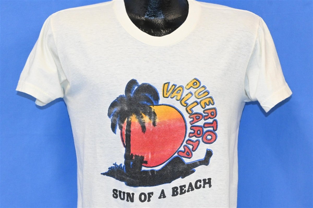 70s Puerto Vallarta Sun of a Beach Mexico Sunset t-shirt product image 1