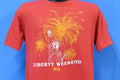 80s Liberty Weekend '86 Fireworks B.H. Motto t-shirt Medium product image 1