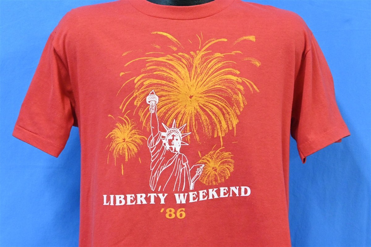 80s Liberty Weekend '86 Fireworks B.H. Motto t-shirt Medium product image 1