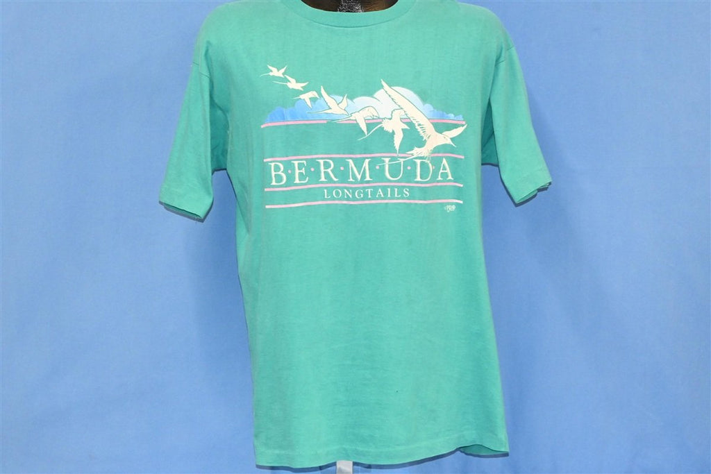 80s Bermuda Longtails White-Tailed Tropicbird t-shirt Large product image 2