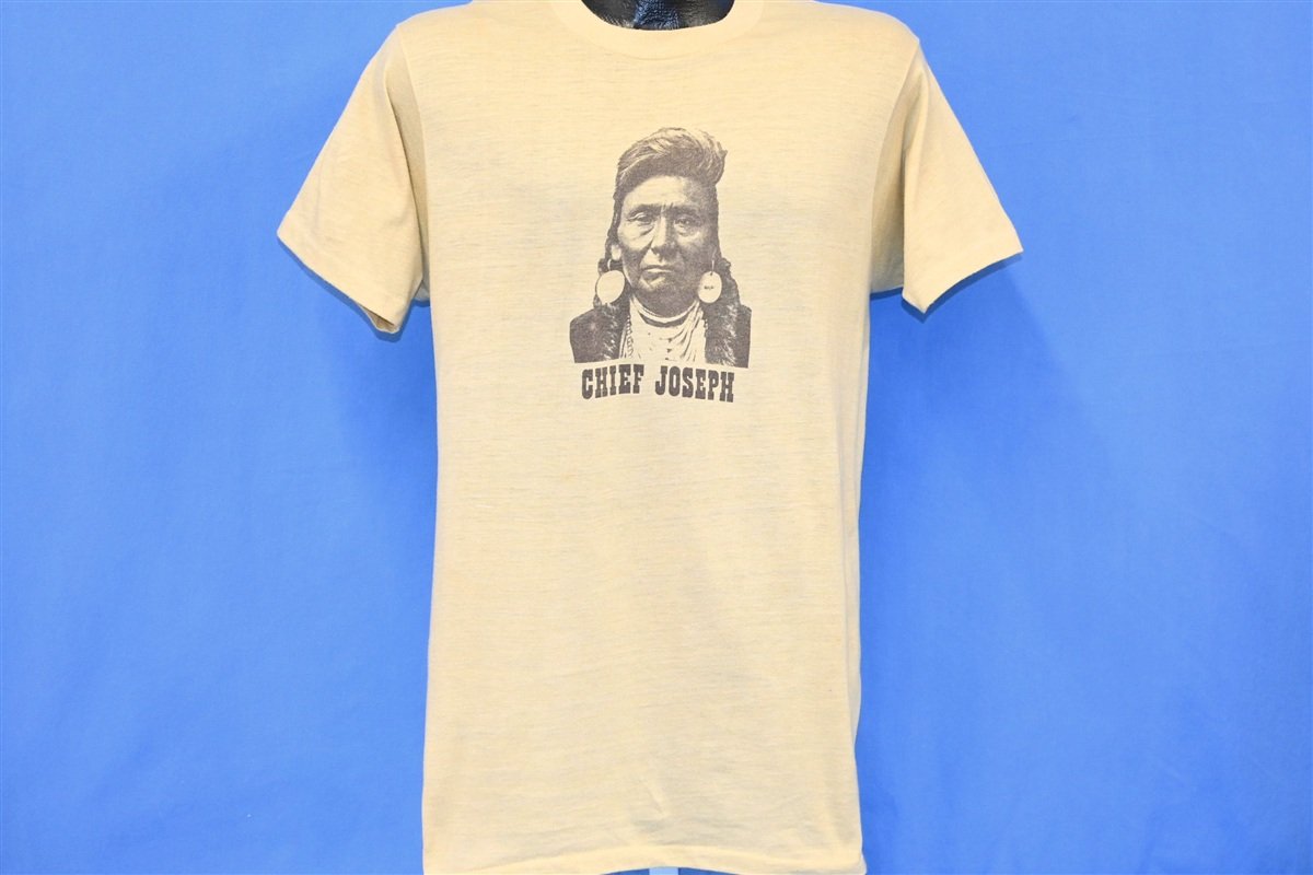 80s Chief Joseph the Younger Native t-shirt Medium product image 2