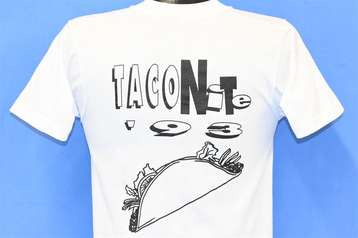 90s Taco Nite 1993 Night White Solid t-shirt Small product image 1