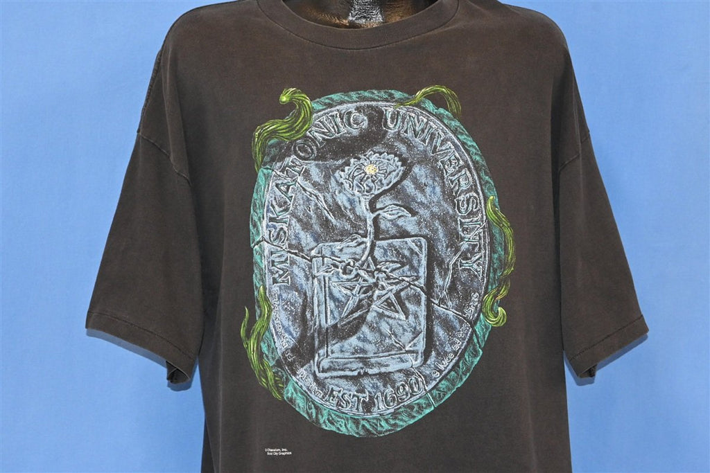 90s Miskatonic University HP Lovecraft Horror t-shirt XXL product image 1