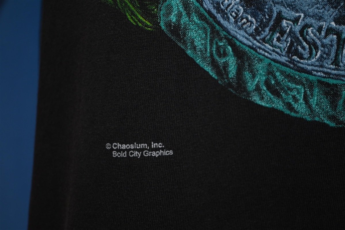 90s Miskatonic University HP Lovecraft Horror t-shirt XXL product image 3