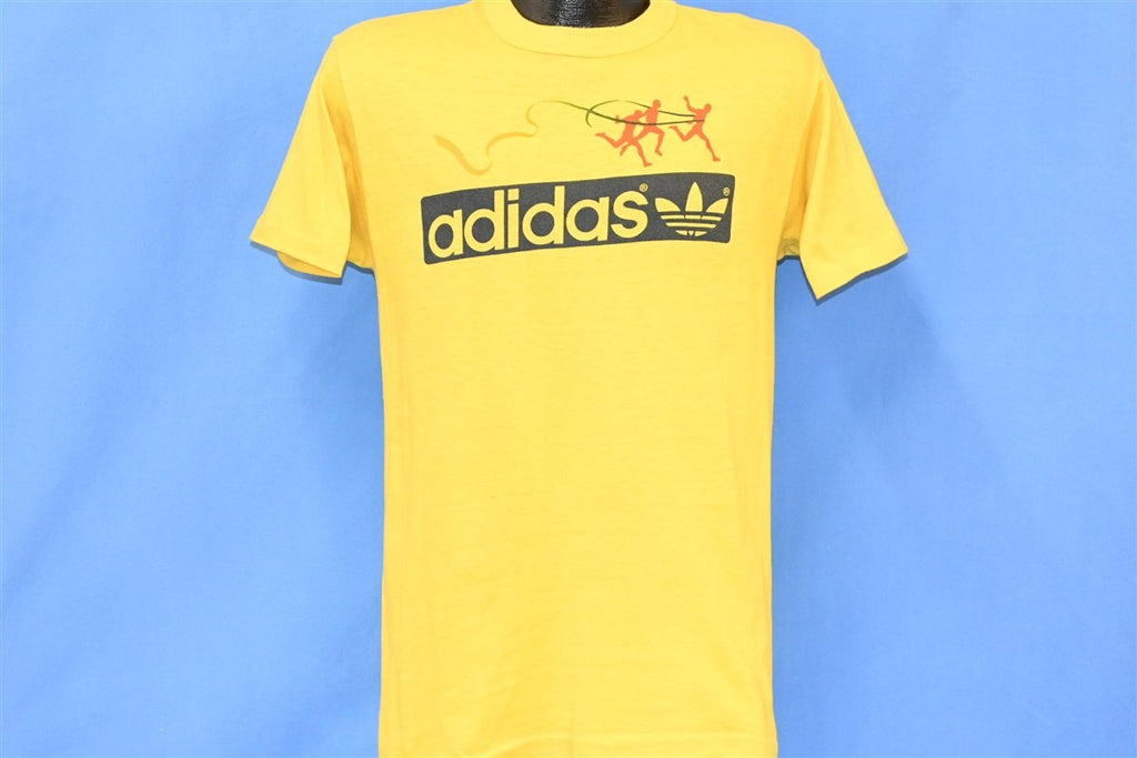 80s Adidas Trefoil Logo Running Finish Line t-shirt Medium product image 2