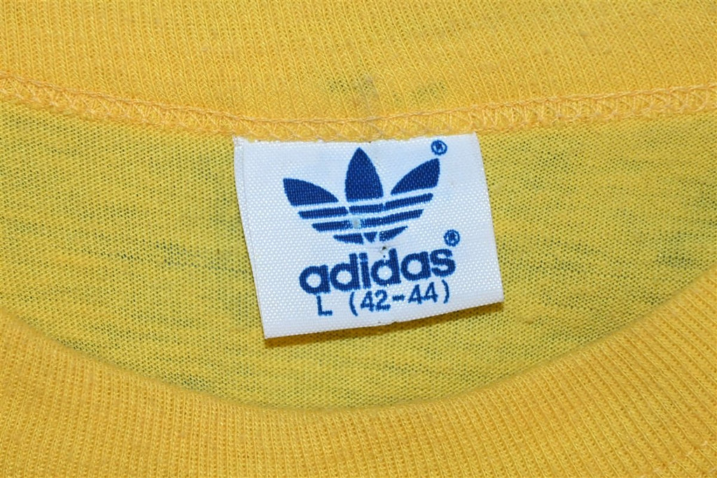 80s Adidas Trefoil Logo Running Finish Line t-shirt Medium product image 4