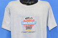 80s Worlds Greatest Dad Fathers Day Gray t-shirt Extra Large product image 1