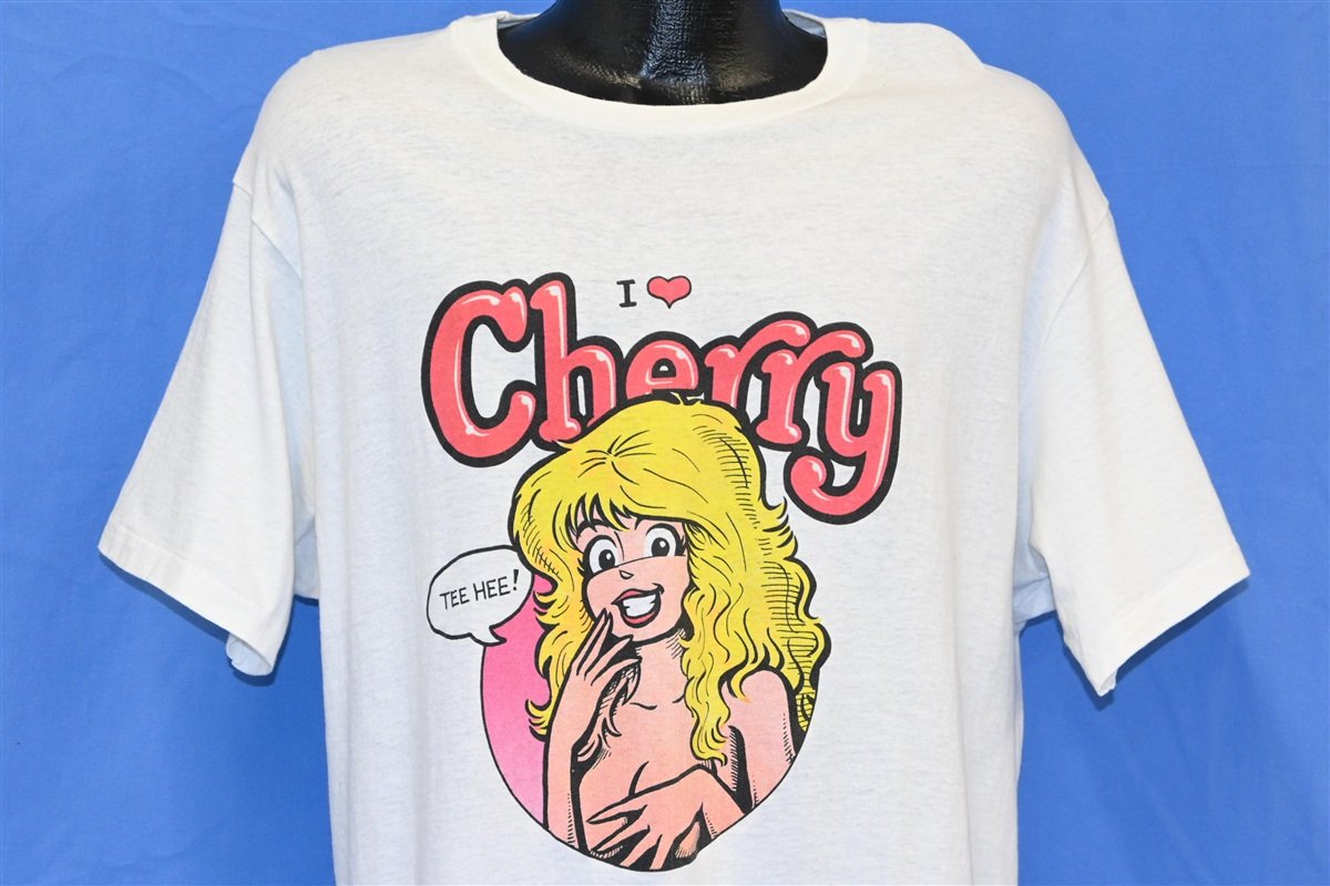 90s I Heart Cherry Poptart Comics Scented t-shirt Extra product image 1