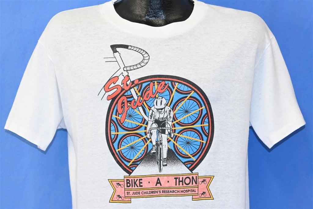 80s St Jude Bike-A-Thon Children's Hospital Biking t-shirt product image 1
