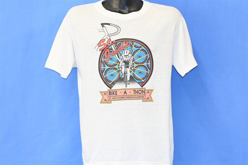 80s St Jude Bike-A-Thon Children's Hospital Biking t-shirt product image 2