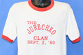 80s The Jurechko Clan Sept. 3 1989 White Ringer t-shirt product image 1