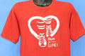 80s Run For Your Life Champion Blue Bar t-shirt Large product image 1