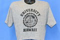 80s University of Hawaii Rayon Tri Blend Half t-shirt Large product image 1