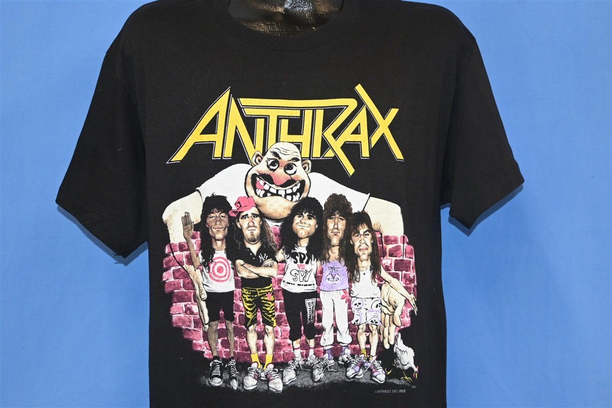 80s Anthrax State of Euphoria Caricature Deadstock t-shirt product image 1
