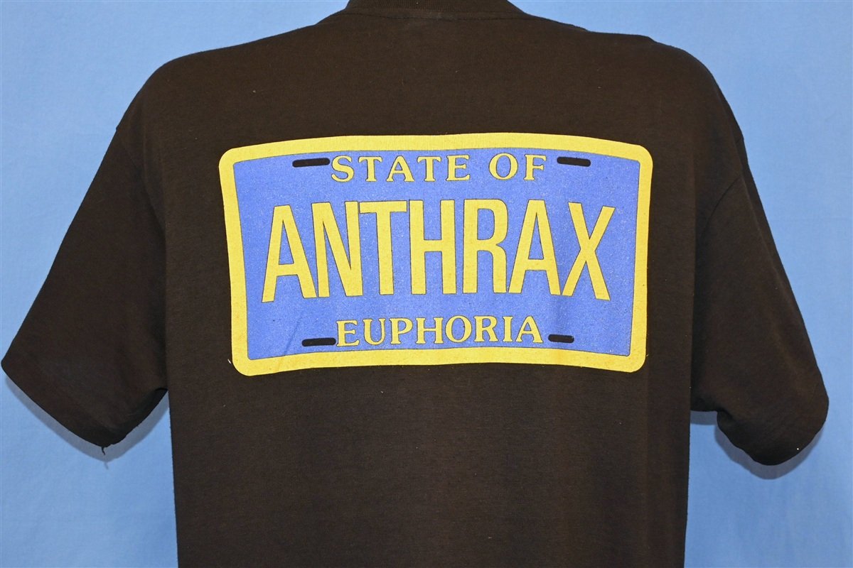 80s Anthrax State of Euphoria Caricature Deadstock t-shirt product image 3