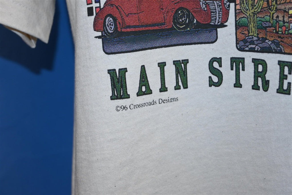 90s Historical Route 66 Main Street America t-shirt Extra product image 3