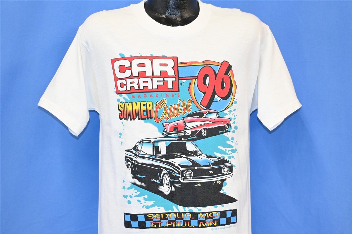 90s Car Craft Magazine Summer Cruise 1996 t-shirt Large product image 1
