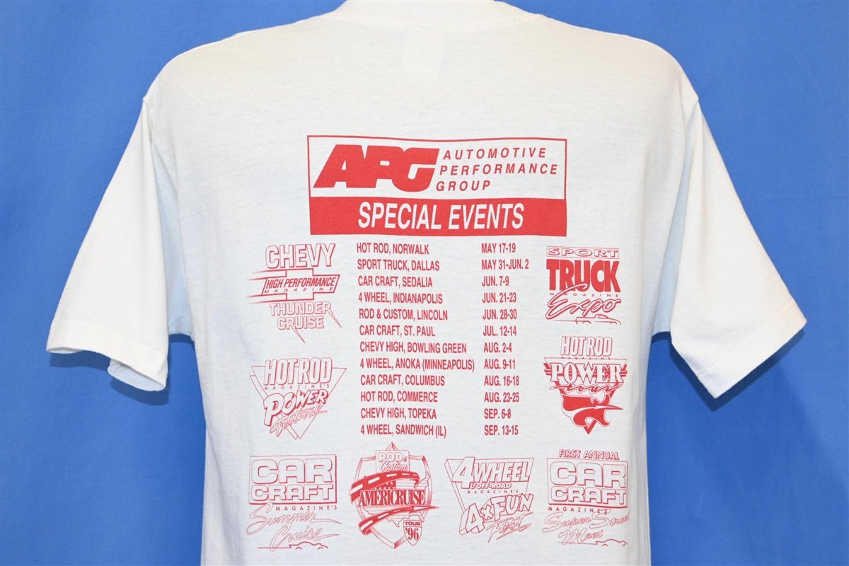 90s Car Craft Magazine Summer Cruise 1996 t-shirt Large product image 4