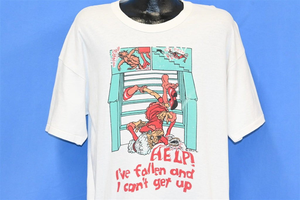 90s Help I've Fallen and I Cant Get Up t-shirt Extra Large product image 1