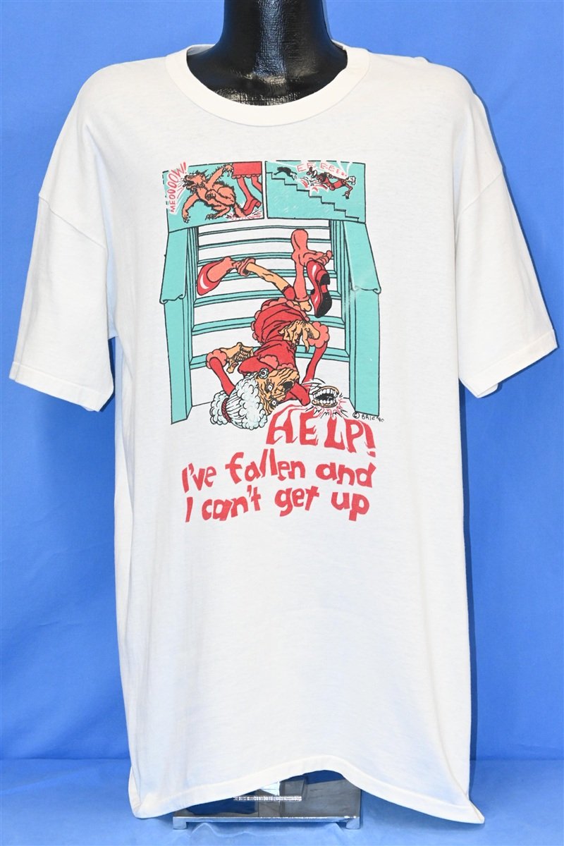 90s Help I've Fallen and I Cant Get Up t-shirt Extra Large product image 2