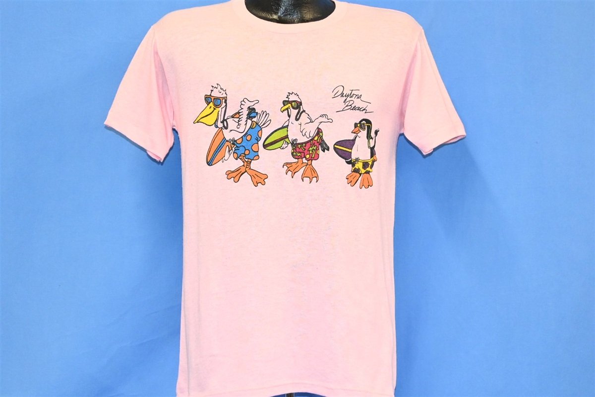 80s Daytona Beach Florida Pelican Seagull Surf t-shirt product image 2