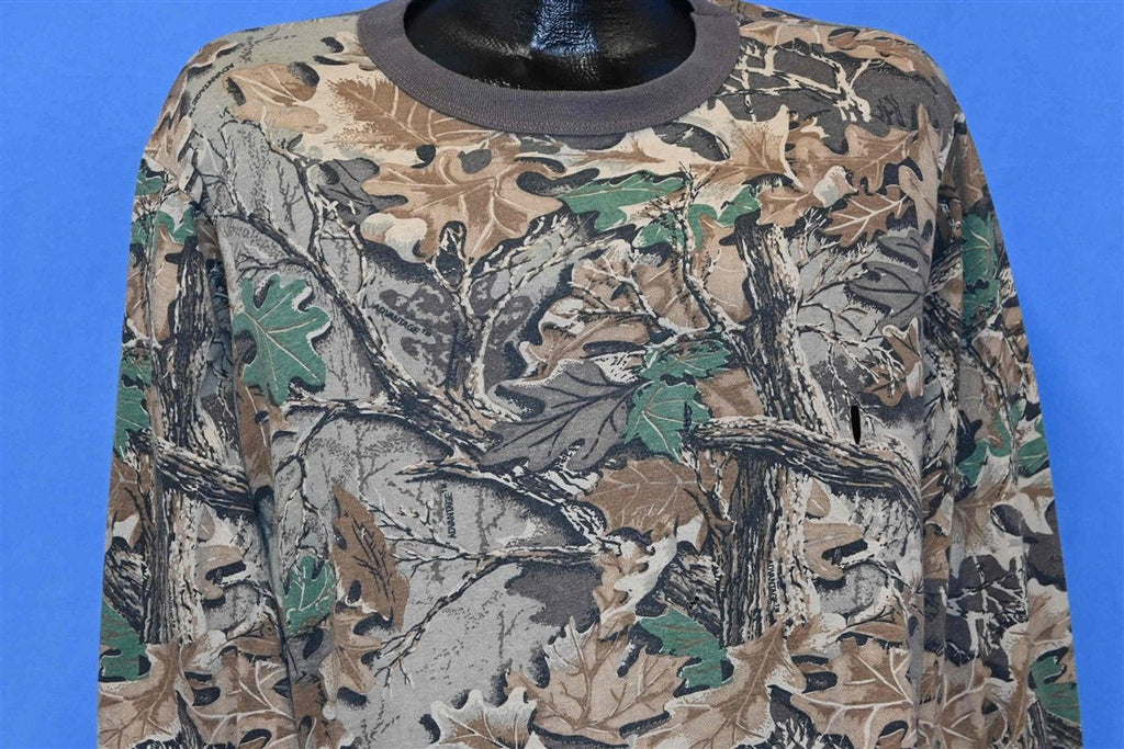 90s Advantage Realtree Camouflage Camo t-shirt Extra Large product image 1