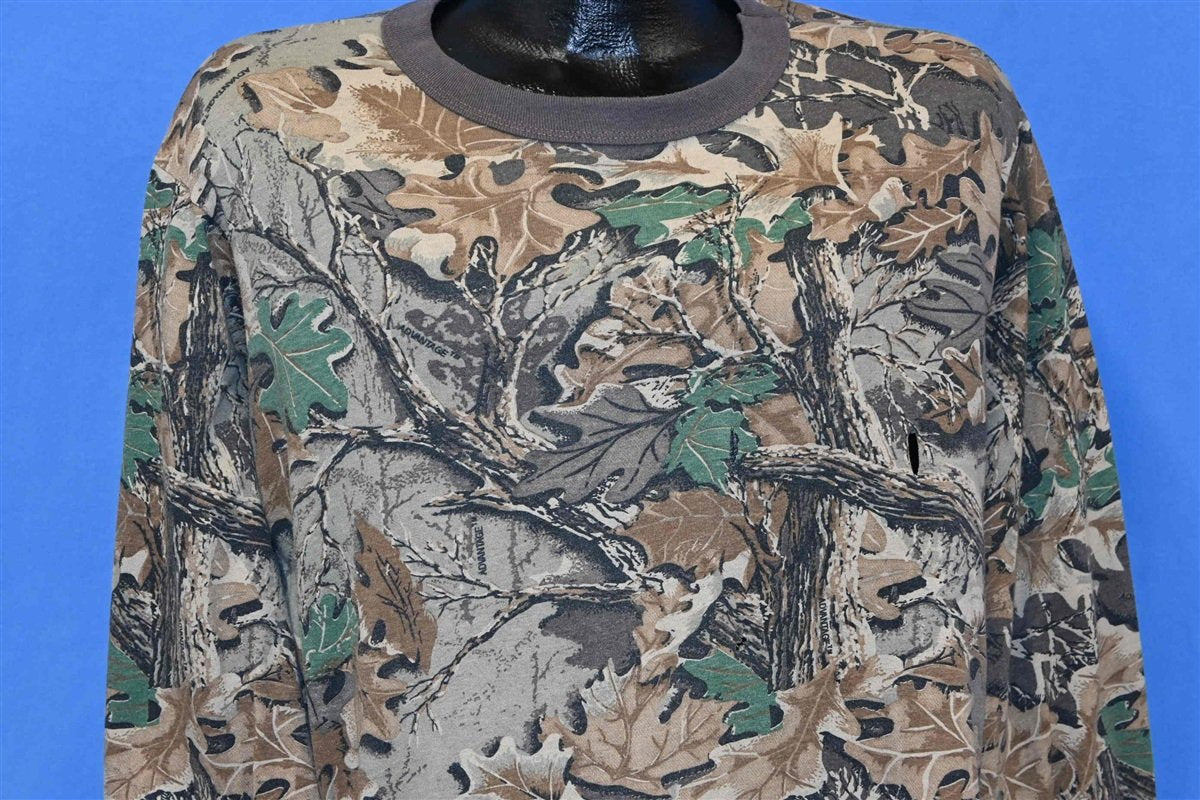 90s Advantage Realtree Camouflage Camo t-shirt Extra Large product image 1