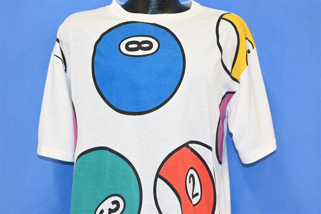 90s Billiard Balls Pool All Over Print Sleep t-shirt Medium product image 1