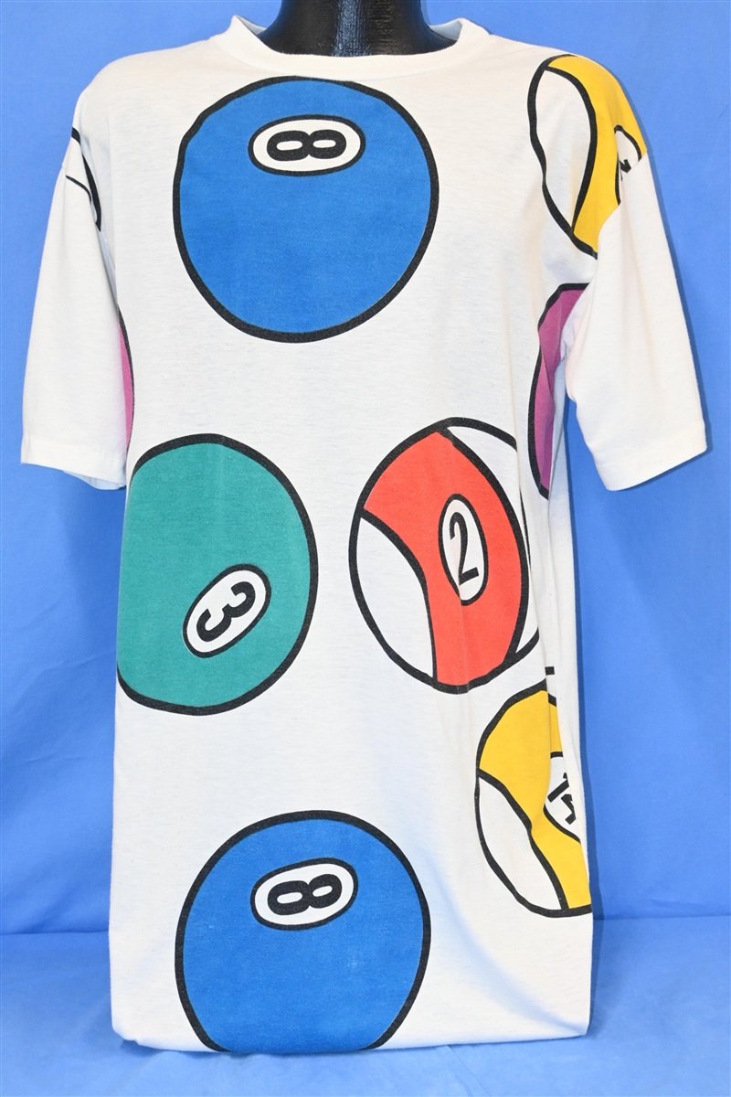 90s Billiard Balls Pool All Over Print Sleep t-shirt Medium product image 2