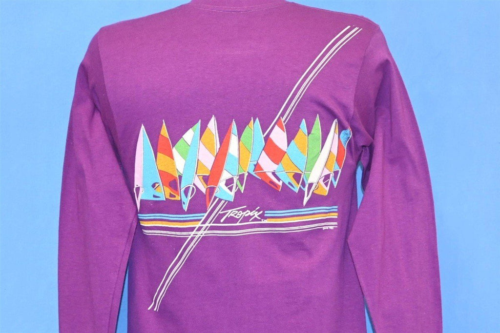 80s Tropix Windsurfing Striped Surf Long Sleeve t-shirt product image 1