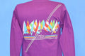 80s Tropix Windsurfing Striped Surf Long Sleeve t-shirt product image 1
