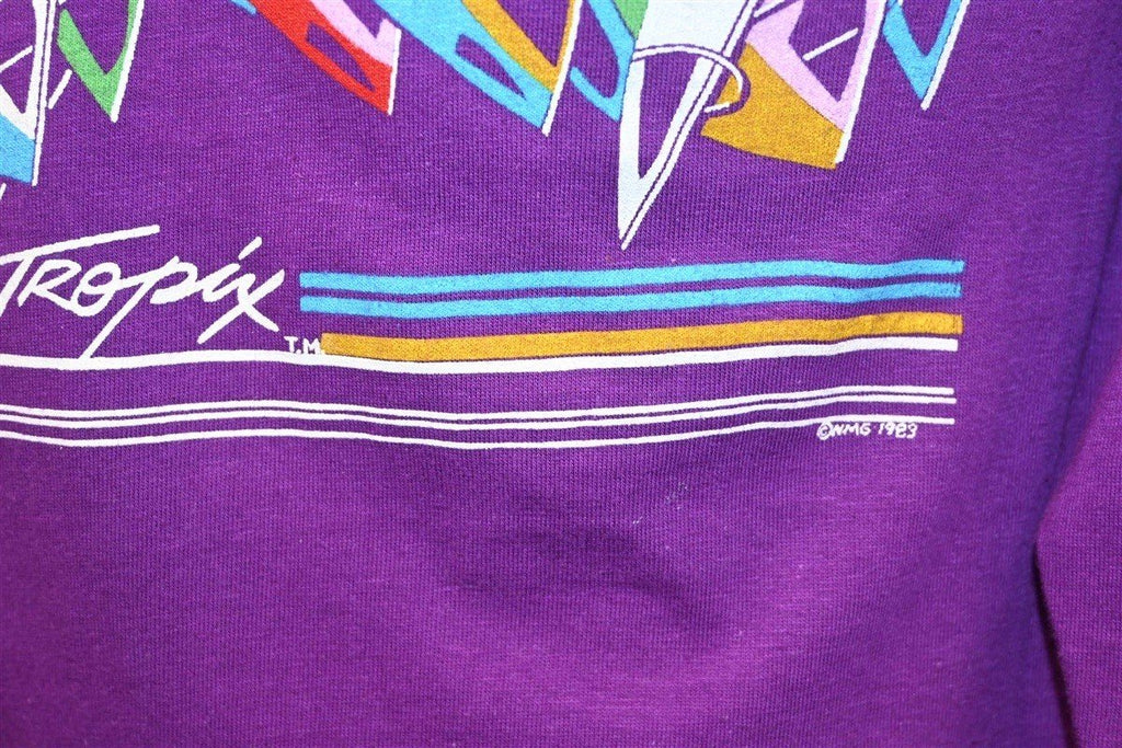 80s Tropix Windsurfing Striped Surf Long Sleeve t-shirt product image 4