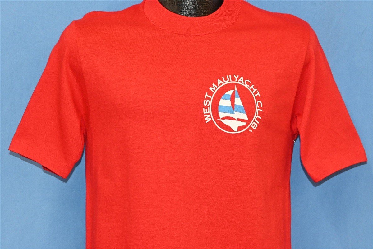 80s West Maui Yacht Club Crazy Shirts Hawaii t-shirt Medium product image 2