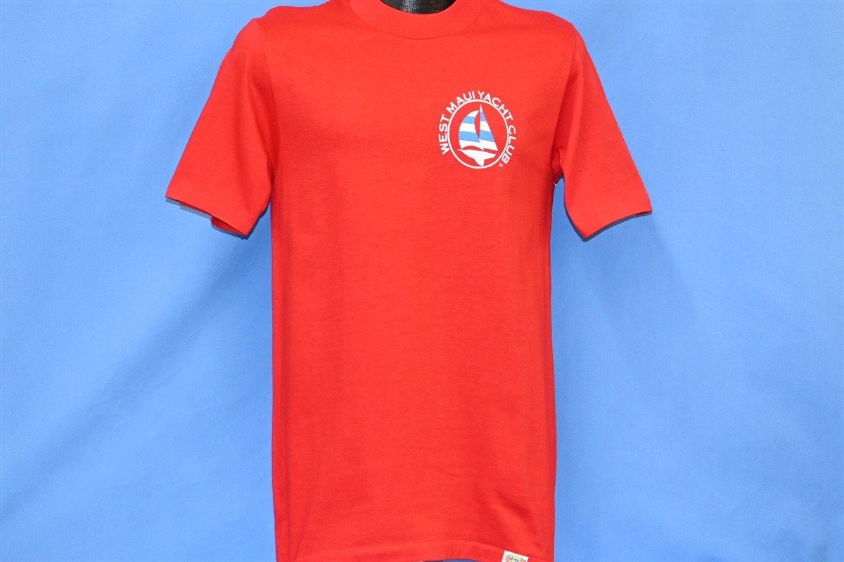 80s West Maui Yacht Club Crazy Shirts Hawaii t-shirt Medium product image 3