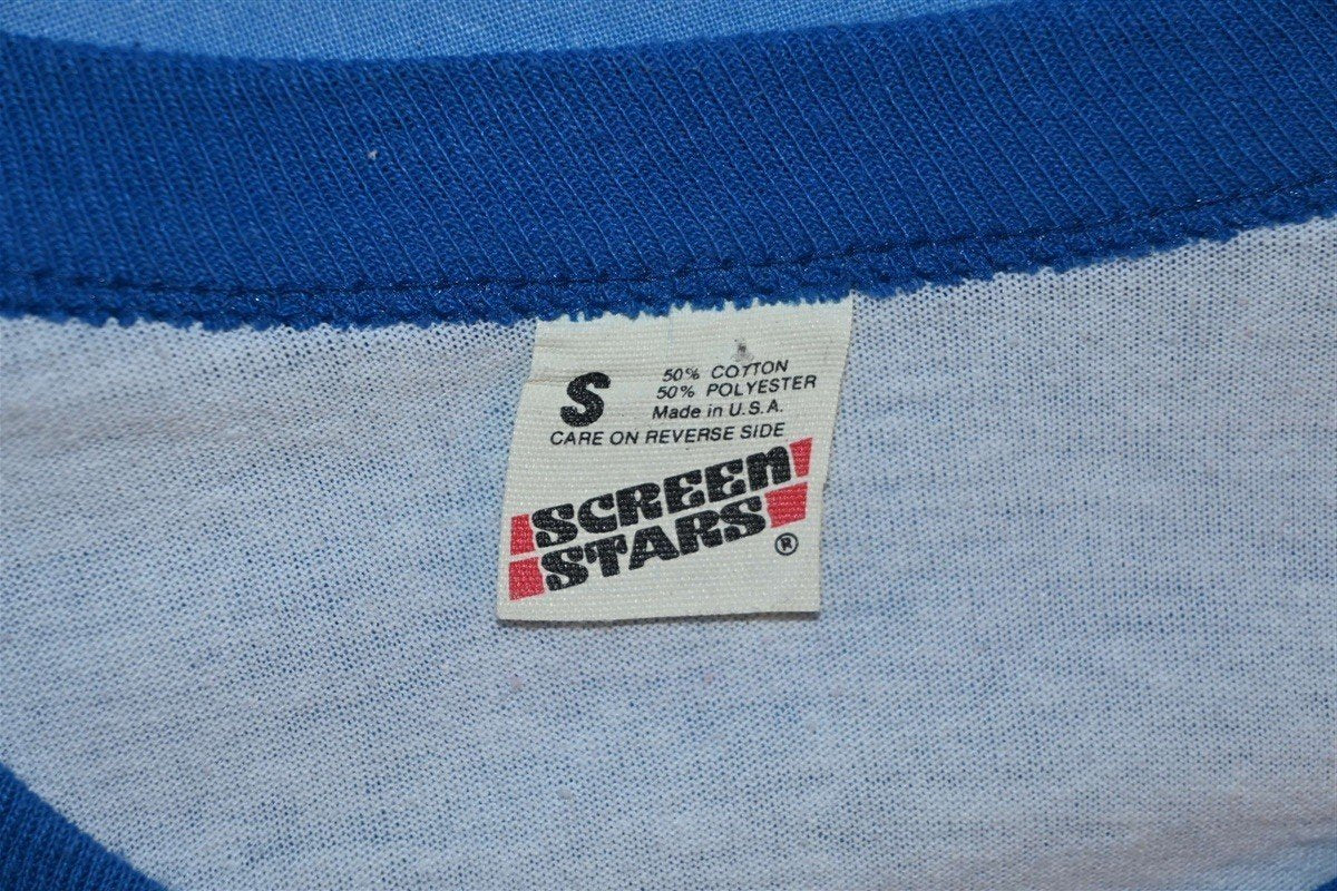 80s Above All Hot Air Balloon Charter Ringer Crew t-shirt product image 4